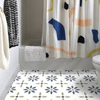 Square Peel & Stick Tile with Pattern Waterproof Tile for Home