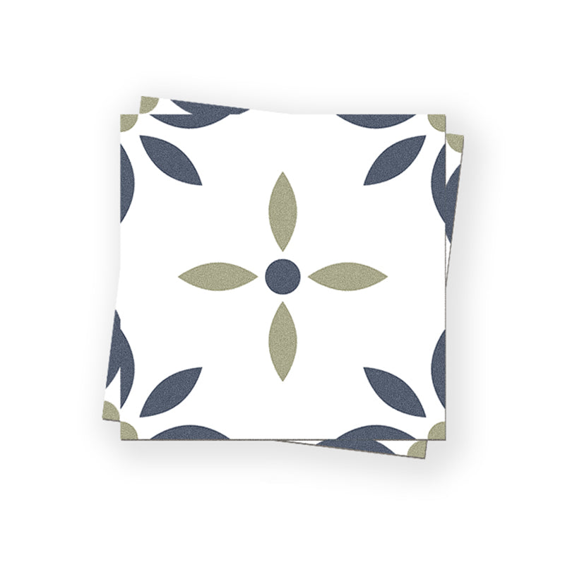 Square Peel & Stick Tile with Pattern Waterproof Tile for Home