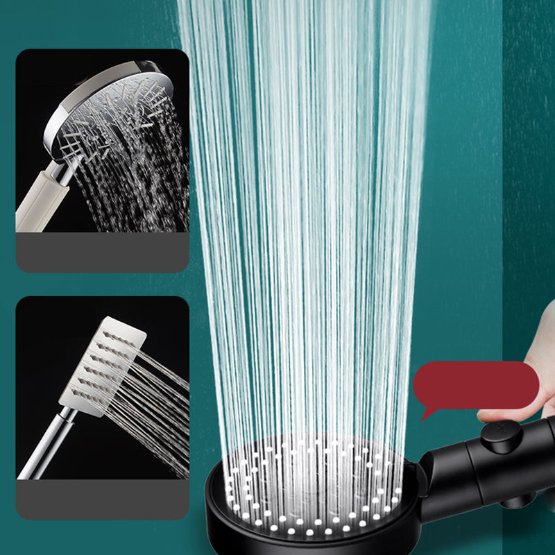 Modern Shower Head 6 Settings Adjustable Spray Pattern Handheld Shower Head