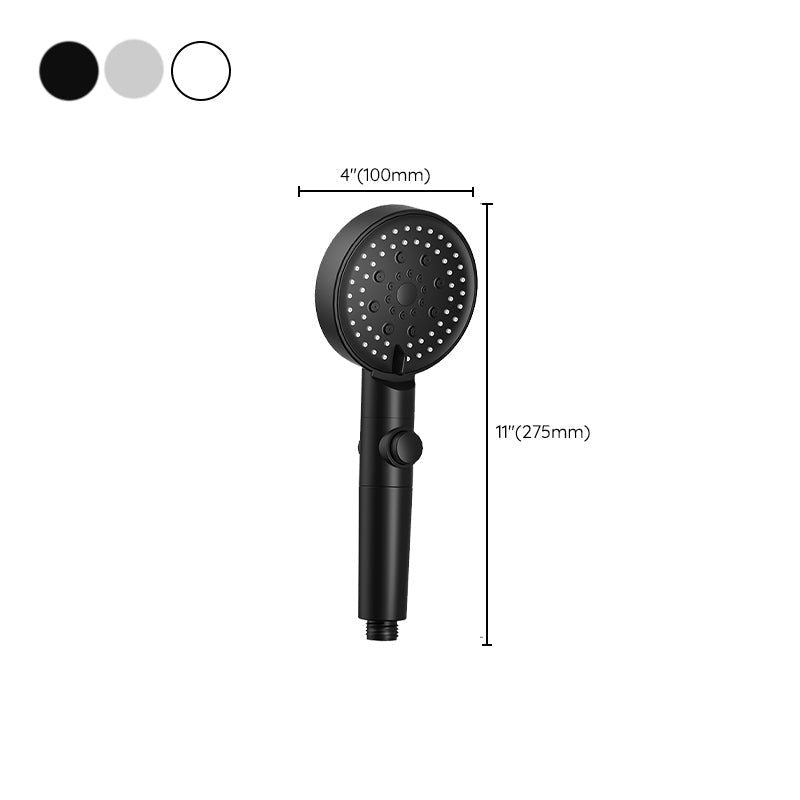 Modern Shower Head 6 Settings Adjustable Spray Pattern Handheld Shower Head