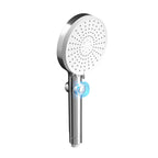 Modern Shower Head Handheld Plastic Round Self-Cleaning Shower Head