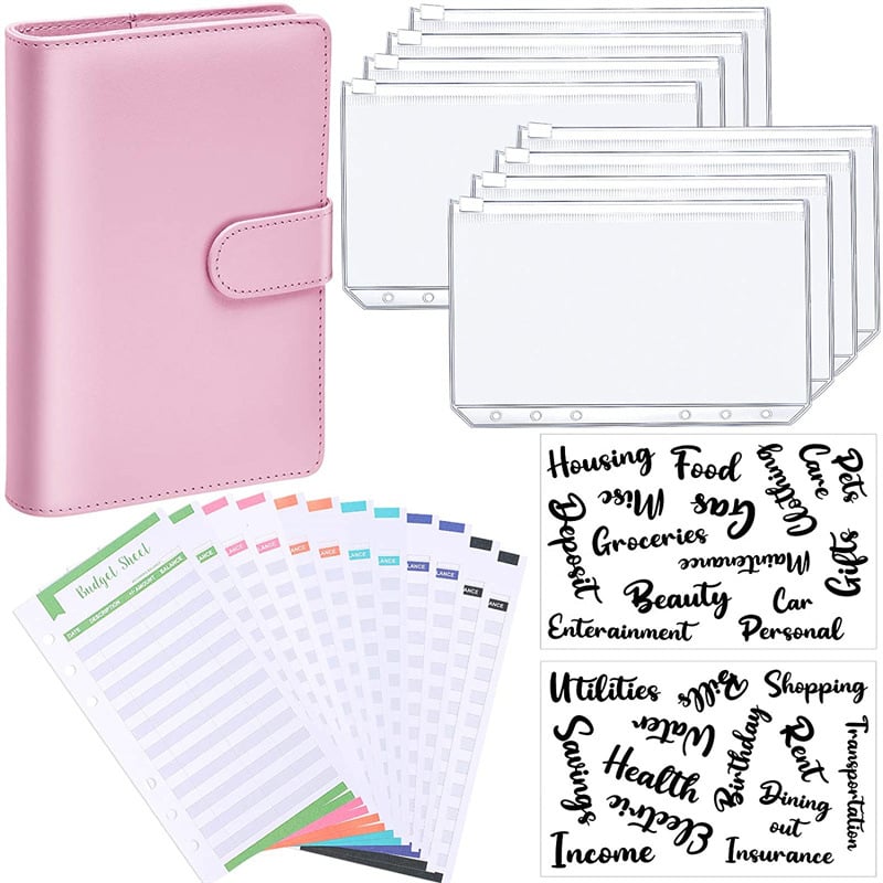 Budget Binder Book With Cash Envelopes