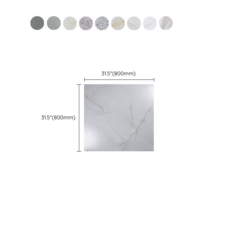Modern Indoor Vinyl Floor Peel and Stick Marble Print Vinyl Floor