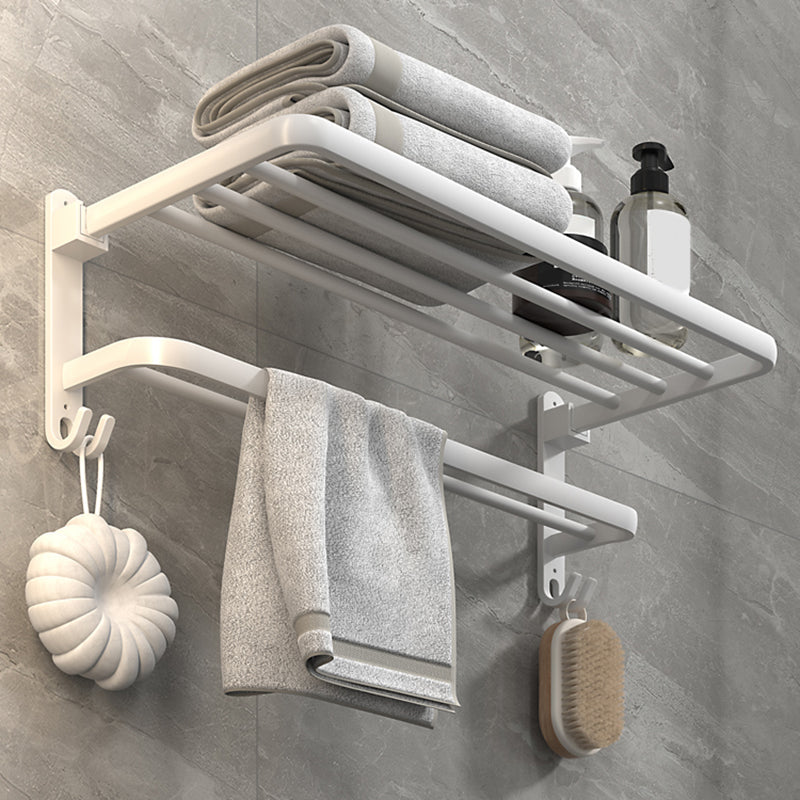 White Bathroom Accessories Hardware Set Modern Bathroom Accessories Set, Towel Holder