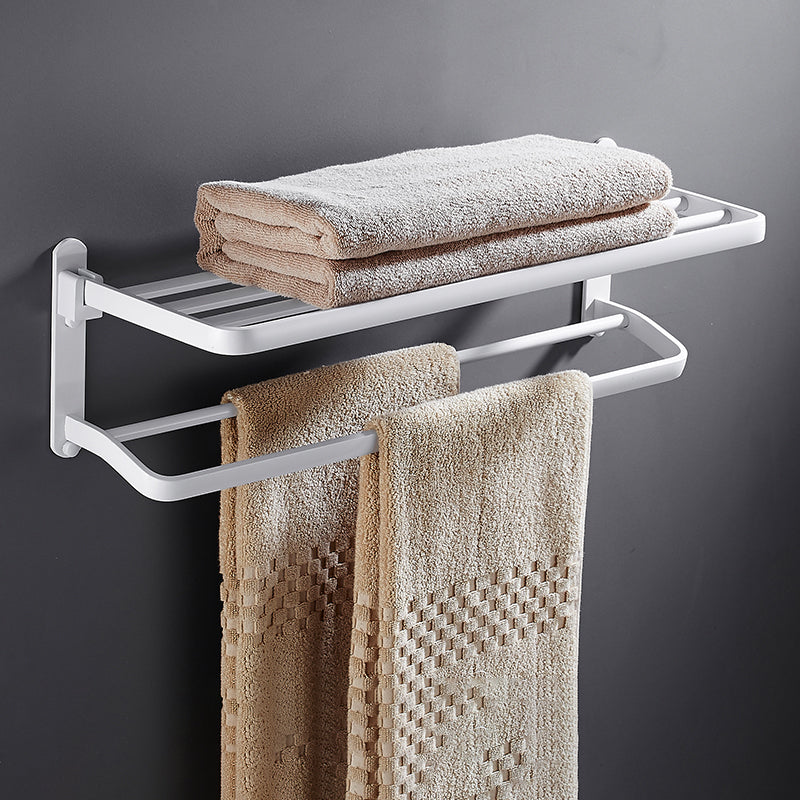 White Bathroom Accessories Hardware Set Modern Bathroom Accessories Set, Towel Holder