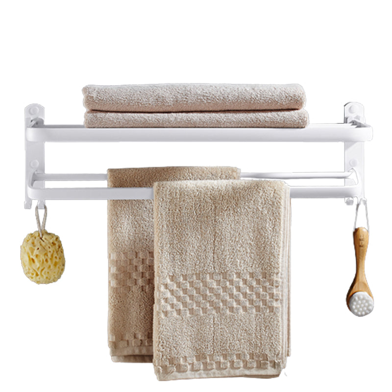 White Bathroom Accessories Hardware Set Modern Bathroom Accessories Set, Towel Holder