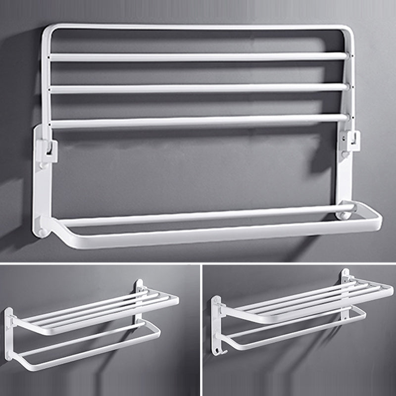 White Bathroom Accessories Hardware Set Modern Bathroom Accessories Set, Towel Holder