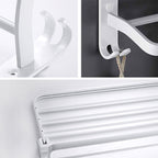 White Bathroom Accessories Hardware Set Modern Bathroom Accessories Set, Towel Holder