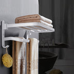 White Bathroom Accessories Hardware Set Modern Bathroom Accessories Set, Towel Holder