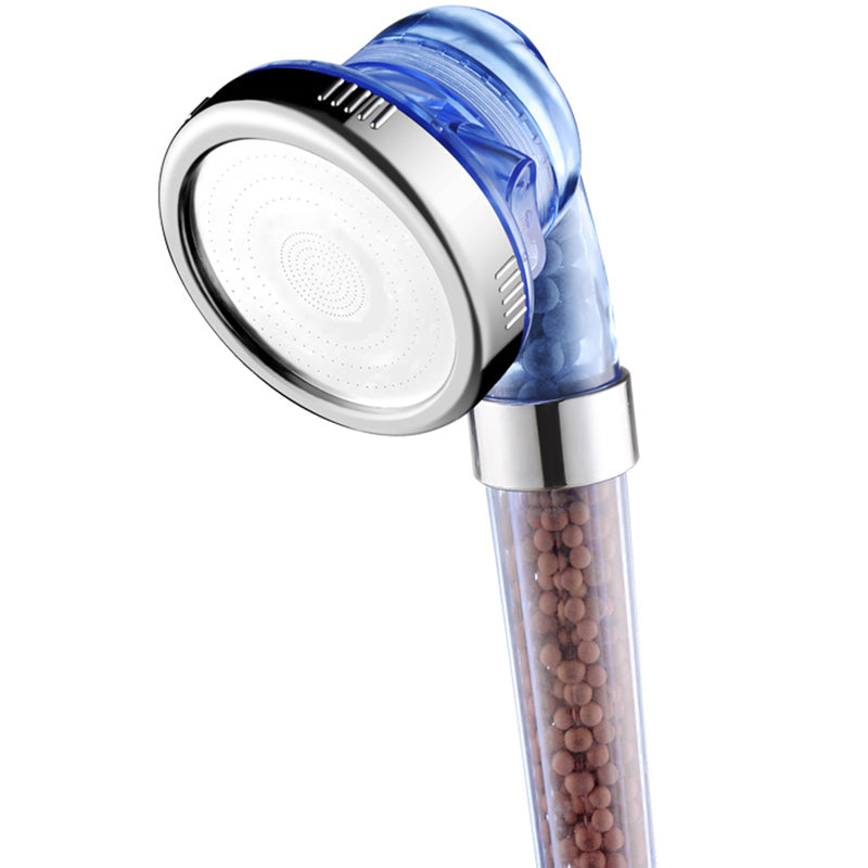 Bathroom Showerhead Plastic Water Filtration Round Hand Shower