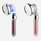 Bathroom Showerhead Plastic Water Filtration Round Hand Shower