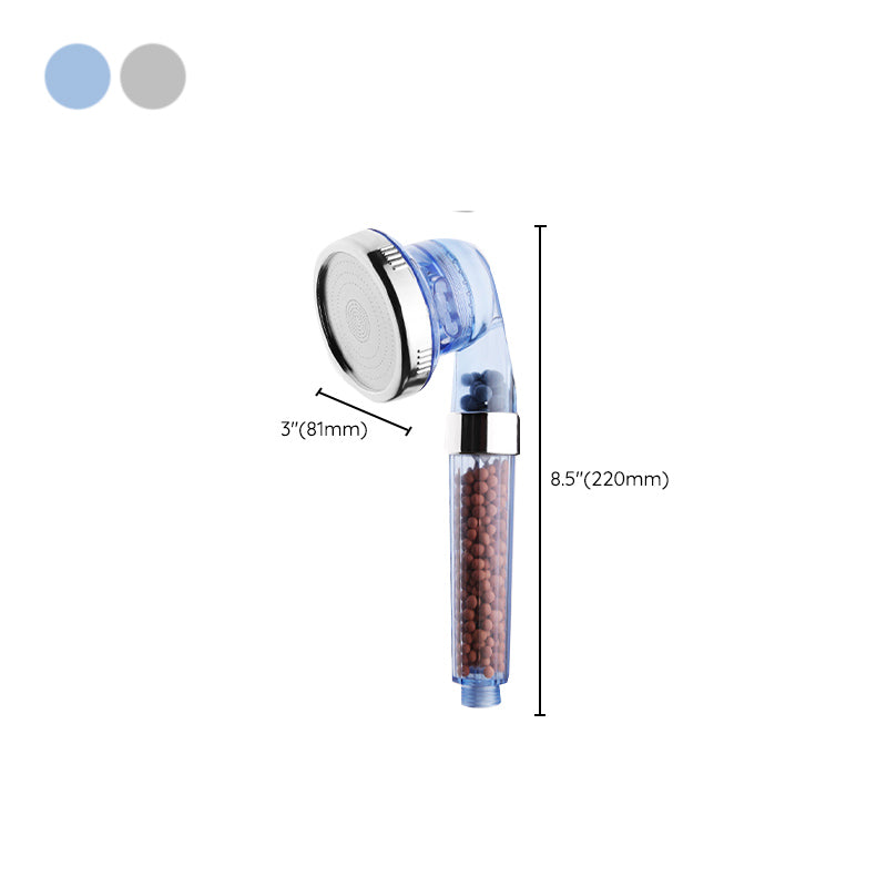 Bathroom Showerhead Plastic Water Filtration Round Hand Shower