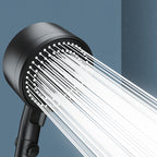 Modern Handheld Round Plastic Self-Cleaning Shower Head