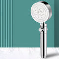 Modern Handheld Round Plastic Self-Cleaning Shower Head