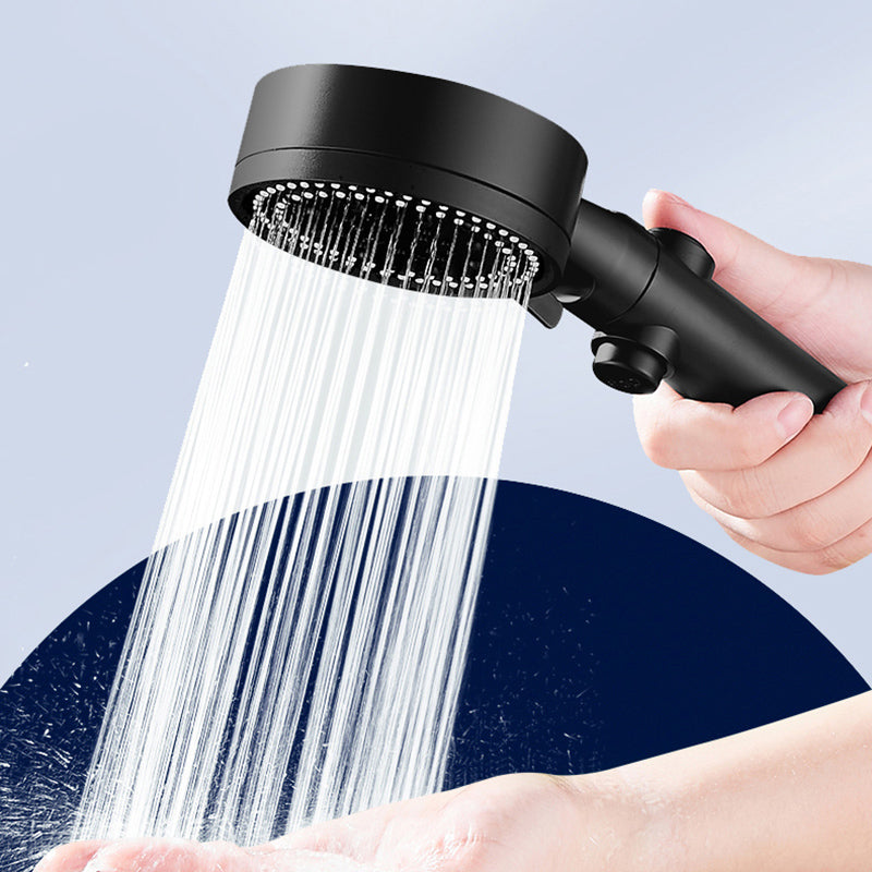Modern Handheld Round Plastic Self-Cleaning Shower Head