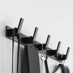 Mattes Finish Modern Bathroom Accessories 2 - Piece Bathroom Accessory Set, Bathrobe Hooks
