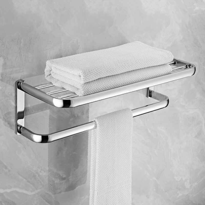 Modern Stainless Steel Bathroom Fixtures Set Towel Bar Bathroom Shelf Bathroom Accessory Set