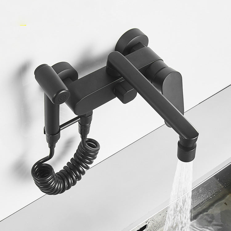 Metal Bathtub Faucet Trim Contemporary Lever Handle Bathtub Faucet Trim