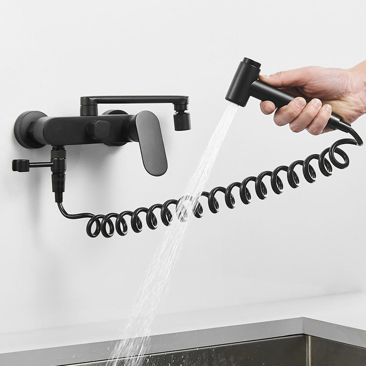 Metal Bathtub Faucet Trim Contemporary Lever Handle Bathtub Faucet Trim