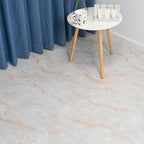 Modern vinyl tiles made of plastic, self-adhesive, marble look, fade-resistant tile floor