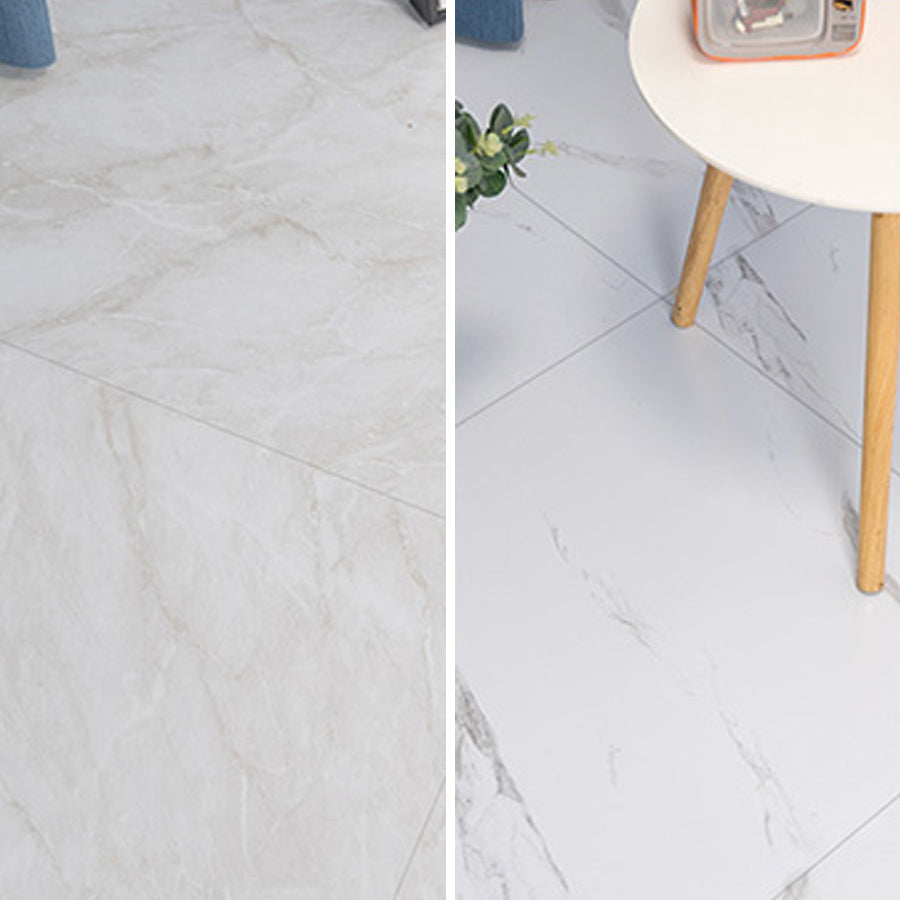 Modern vinyl tiles made of plastic, self-adhesive, marble look, fade-resistant tile floor