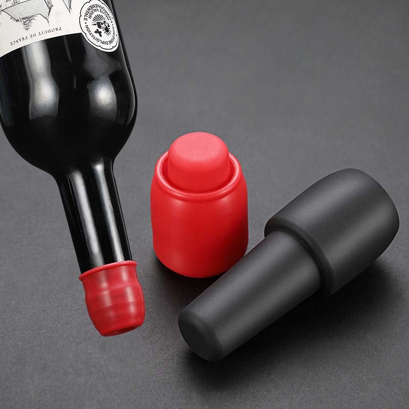 Reusable bottle stopper for sparkling wine