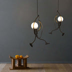 Retro Iron Man Pendant Light