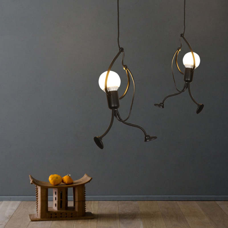Retro Iron Man Pendant Light