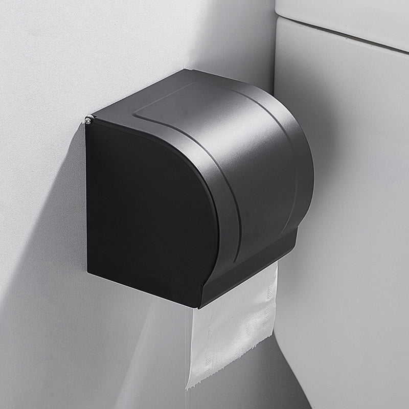 Modern Bathroom Hardware Set Matte Black Metal Bathroom Accessories Set Rustproof
