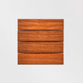 Outdoor Patio Water-Repellant Composite Wood Click Decking Board