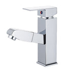 Modern Pull-Out Single-Handle Faucet Bathroom Sink Faucet