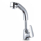 Modern Simple Vessel Sink Faucet High Arc Bathroom Sink Faucet