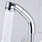 Modern Simple Vessel Sink Faucet High Arc Bathroom Sink Faucet