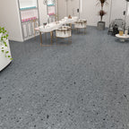 Home Vinyl flooring Peel and Stick Marble look square PVC floor coverings for the living room