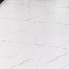 Home Vinyl flooring Peel and Stick Marble look square PVC floor coverings for the living room