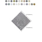 Home Vinyl flooring Peel and Stick Marble look square PVC floor coverings for the living room