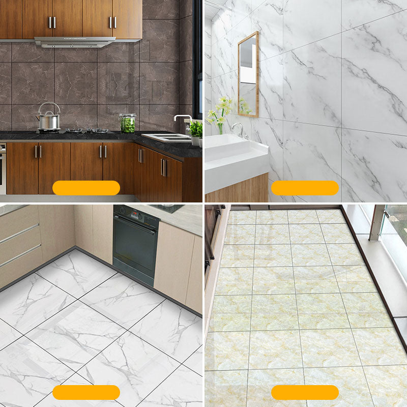 Peel and Stick PVC Flooring Marble Look Flooring Vinyl