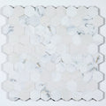 Modern Tile-Peel & Stick Metal Mosaic Tile Hexagon Peel & Stick Subway Tile