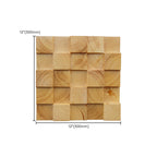 Wood Mosaic Cladding Shiplap Glue Contemporary Interior Wall Cladding
