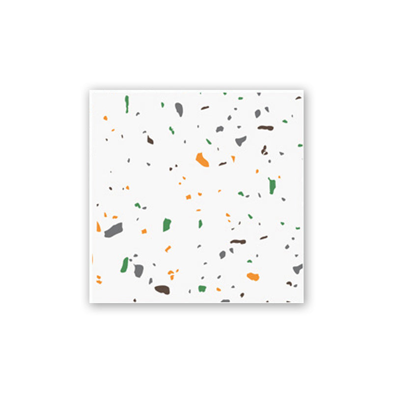Modern PVC Peel and Stick Tile Floor Marble Look Mold Resistant Vinyl Tiles