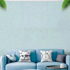 Modern Style Linen Wall Panel Living Room Removable Wall Covering