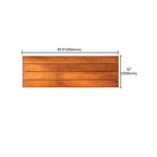 Modern Style Square Wood Flooring Corrosion Resistant Outdoor Wood Flooring