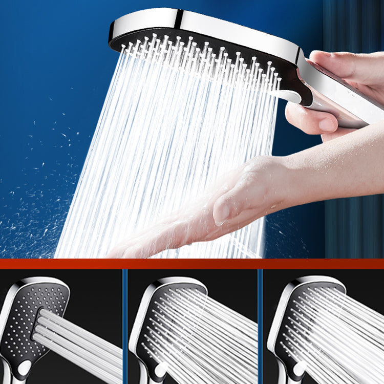 Handheld Shower Head 3 Settings Adjustable Spray Pattern Shower Head