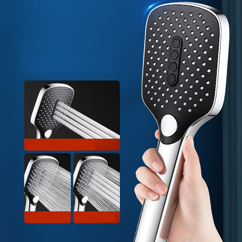 Handheld Shower Head 3 Settings Adjustable Spray Pattern Shower Head