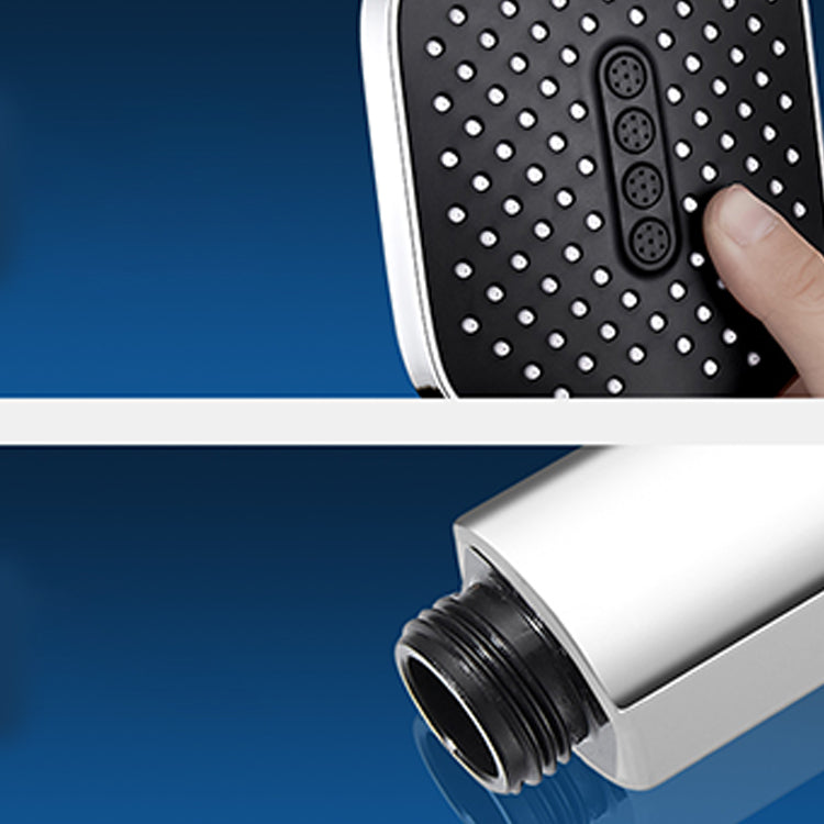 Handheld Shower Head 3 Settings Adjustable Spray Pattern Shower Head