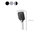 Handheld Shower Head 3 Settings Adjustable Spray Pattern Shower Head