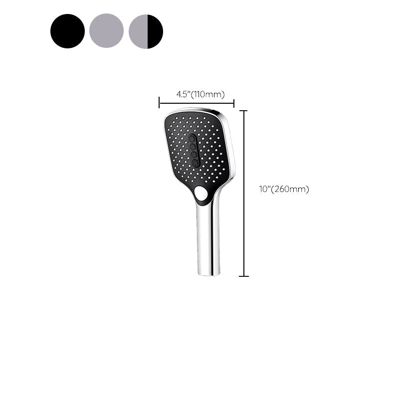 Handheld Shower Head 3 Settings Adjustable Spray Pattern Shower Head