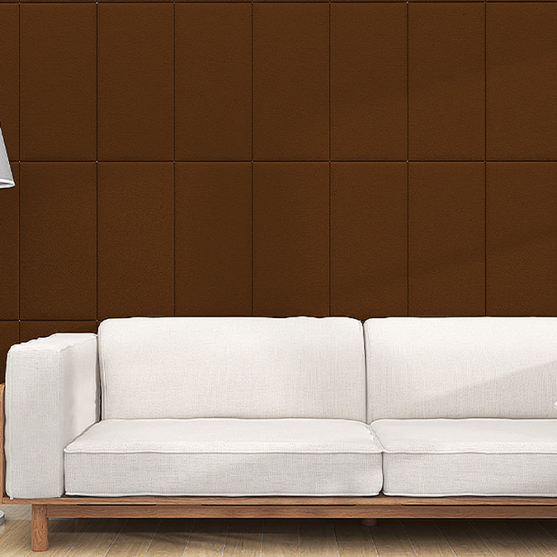 Modern Style Wall Paneling Peel and Stick Wall Paneling with Padding
