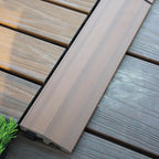 Deck Plank drilled hardwood tiles exterior flooring