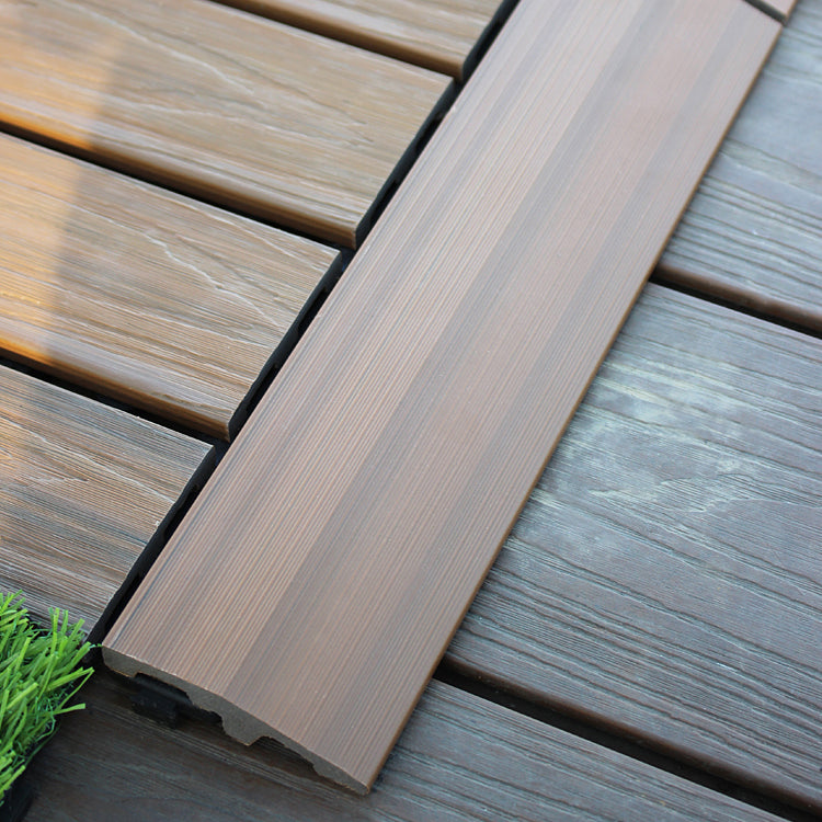 Deck Plank drilled hardwood tiles exterior flooring